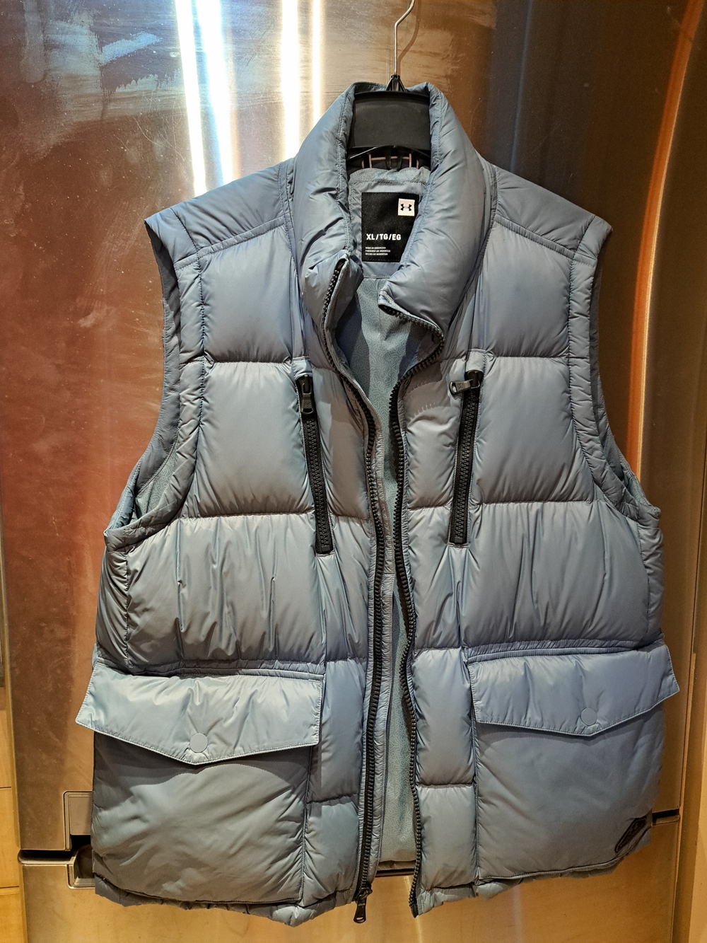 Under Armour Men's Quilted Puffer Vest in Slate